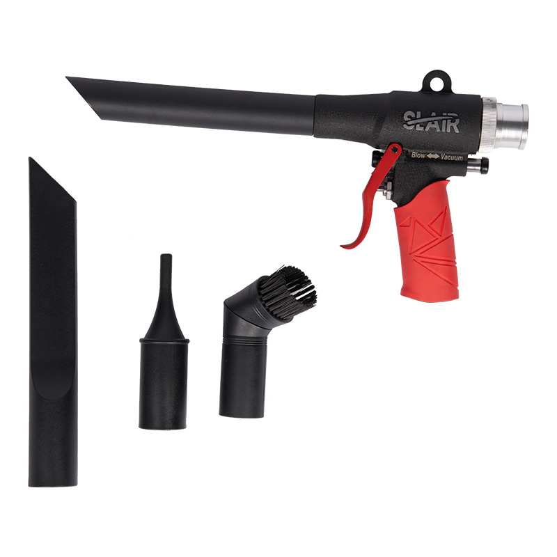  KIT DE ASPIRAT/PISTOL DE SUFLAT SLAIR ONE-TOUCH, 2 ÎN 1, CU FURUN, SAC, REZULTATE